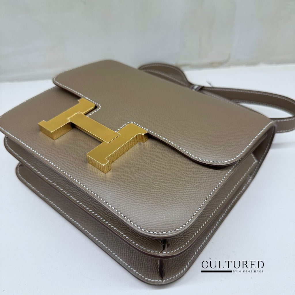 Hermès Constance 24 in Etoupe