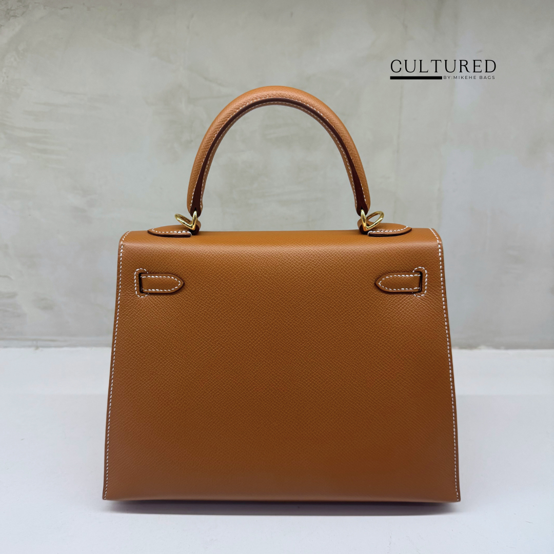 Hermès Kelly 25 in Gold on Gold