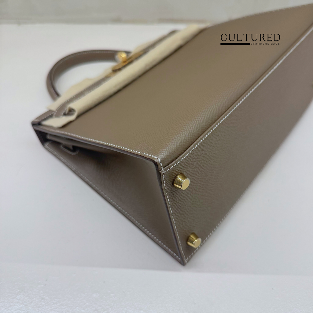 Hermès Kelly 28 in Etoupe