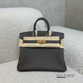 Hermès Birkin 25 in Etain