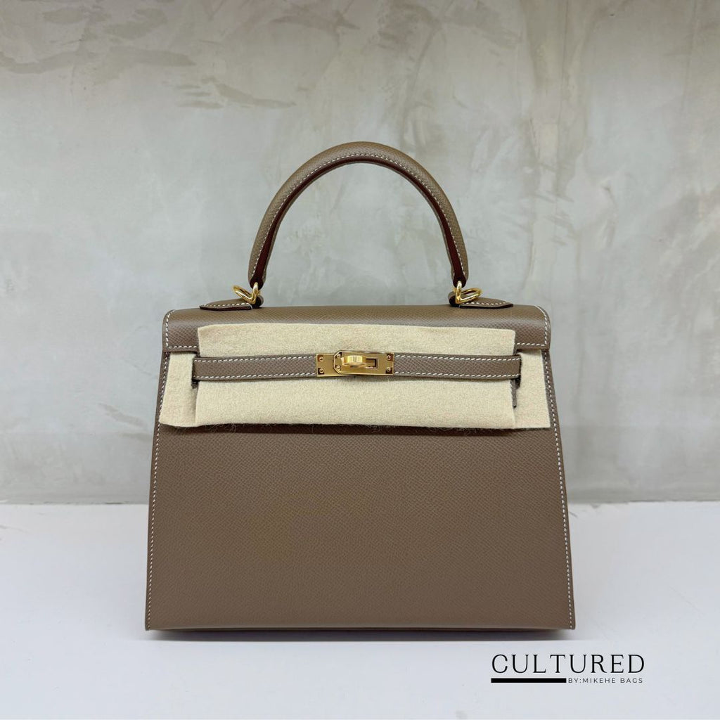 Hermès Kelly 25 in Etoupe