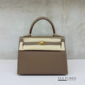 Hermès Kelly 25 in Etoupe
