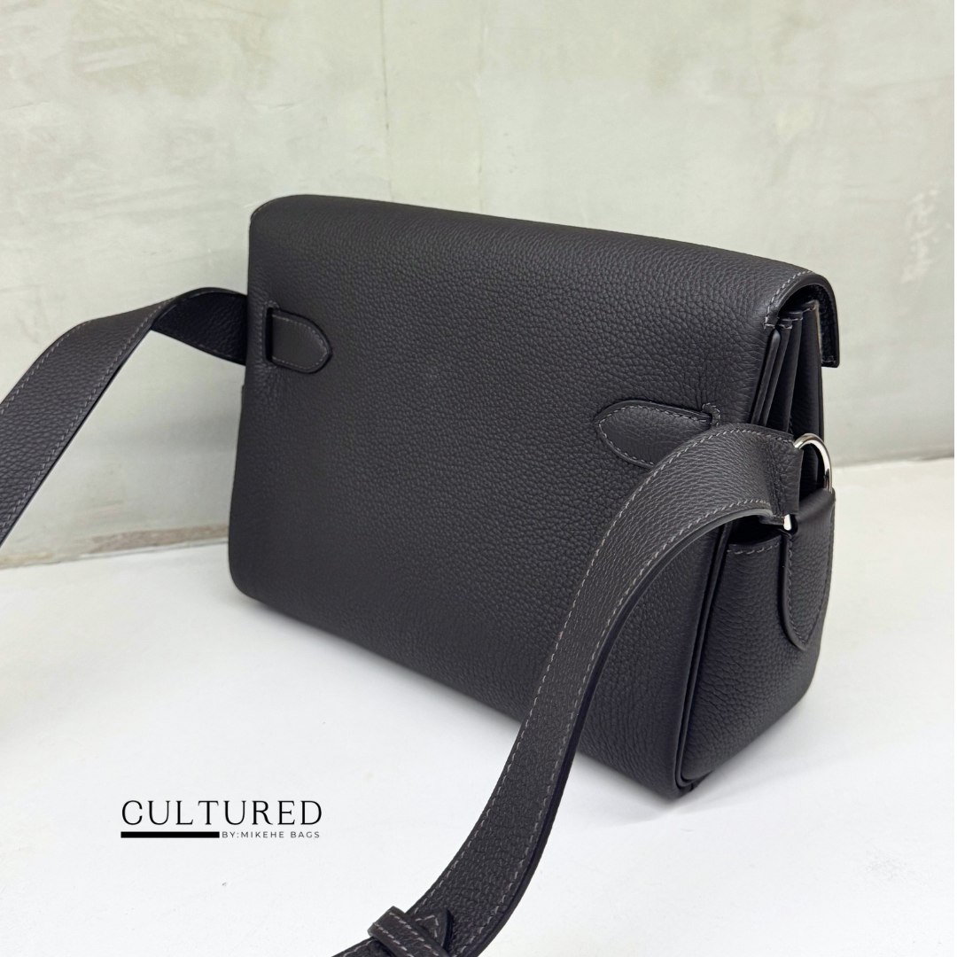 Hermès Kelly Messenger in Bai Brun