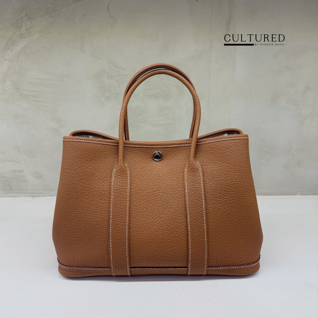 Hermès Garden Party 30 in Gold