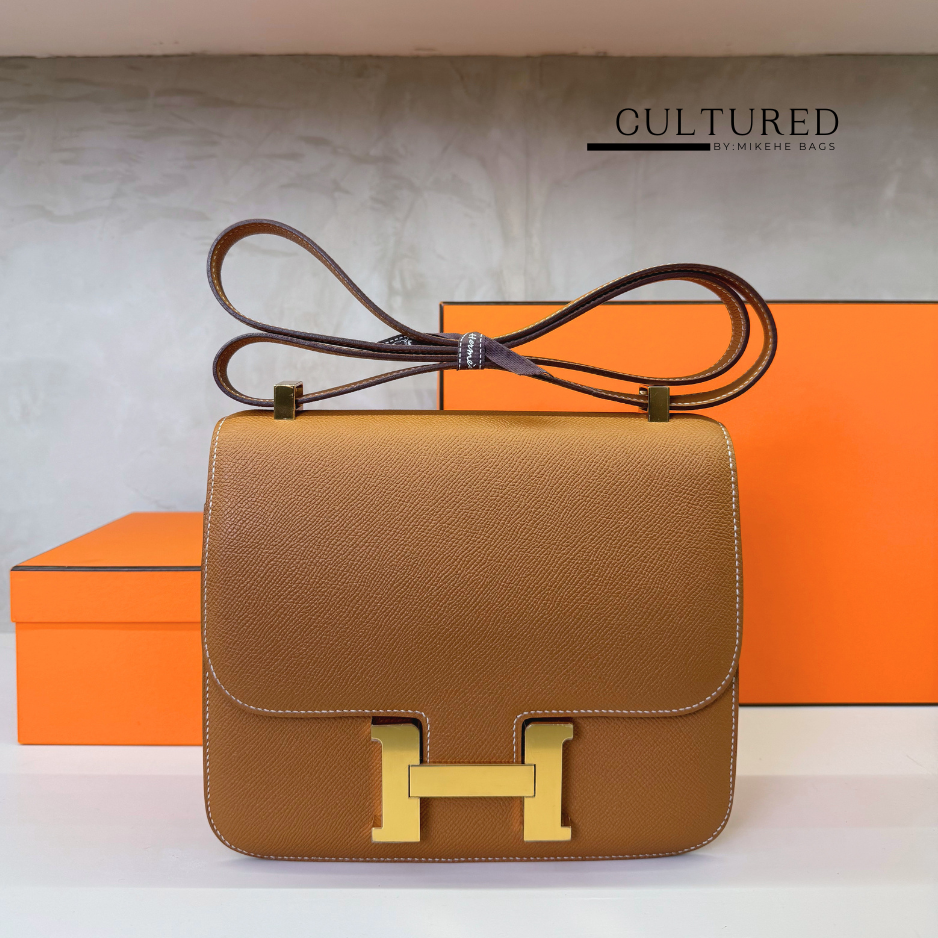 Hermès Constance 24 in Gold