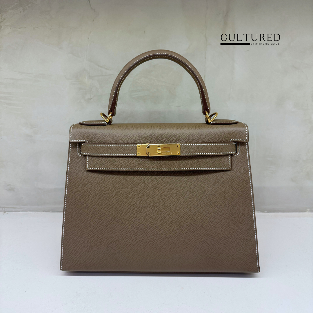 Hermès Kelly 28 in Etoupe