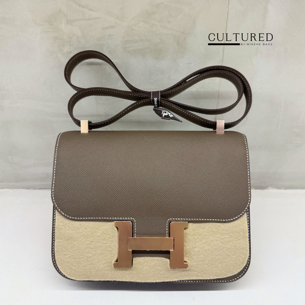 Hermès Constance 1-24 in Etoupe