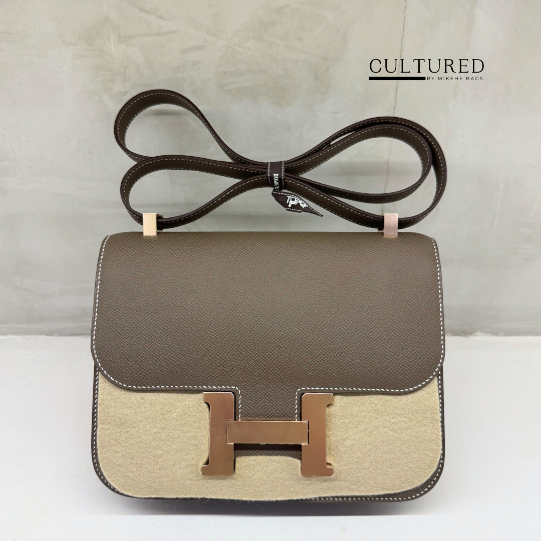 Hermès Constance 1-24 in Etoupe