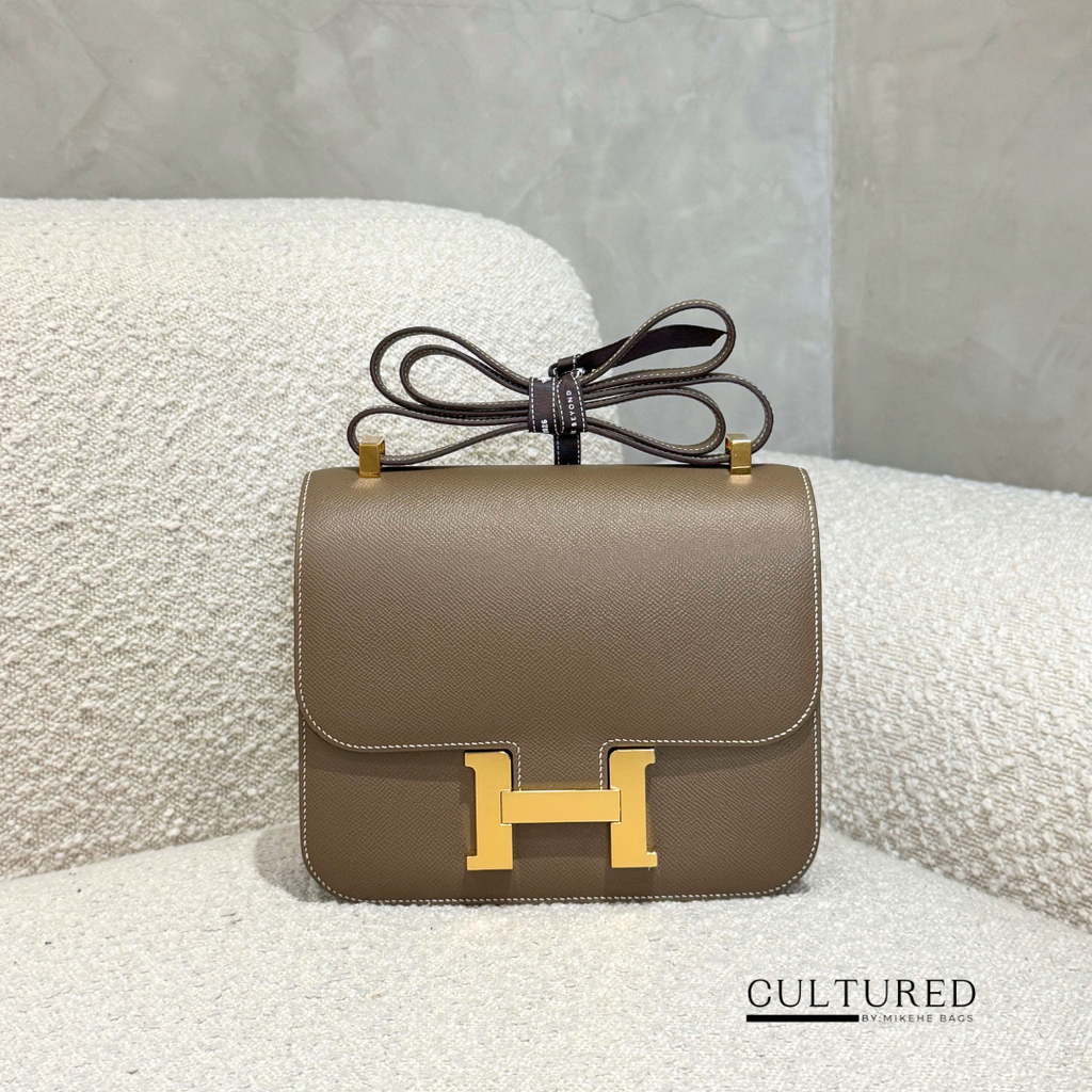 Hermès Constance 24 in Etoupe
