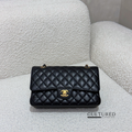 Chanel Medium Flap in Black Caviar