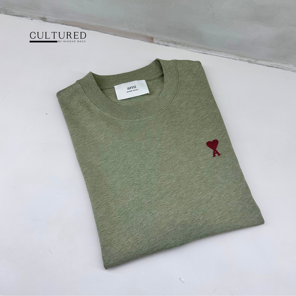 Ami De Coeur T-Shirt in Sage Green