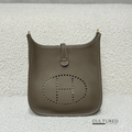 Hermès Evelyne 23 in Etoupe Ghw