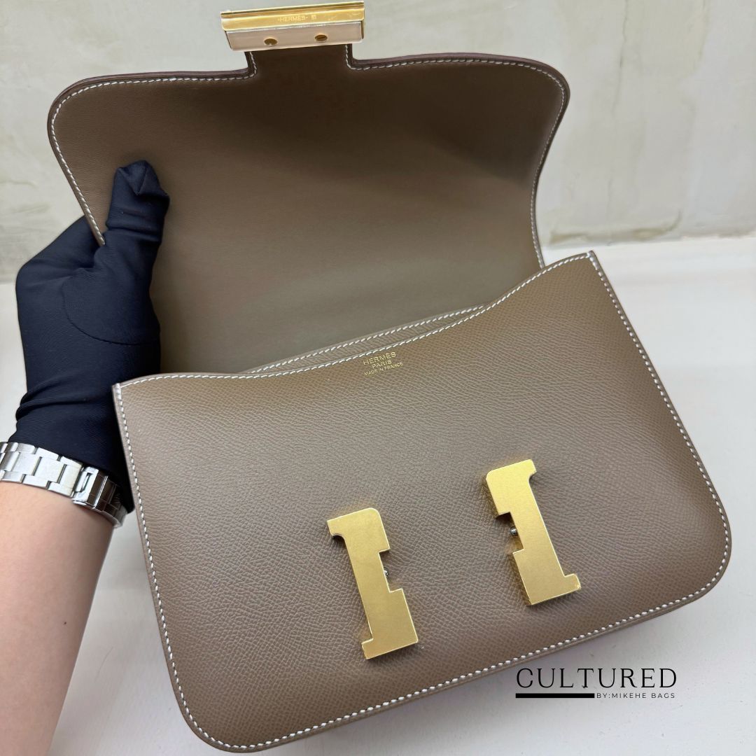 Hermès Constance 24 in Etoupe