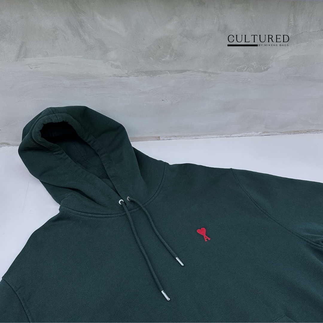 Ami De Coeur Hoodie in Evergreen