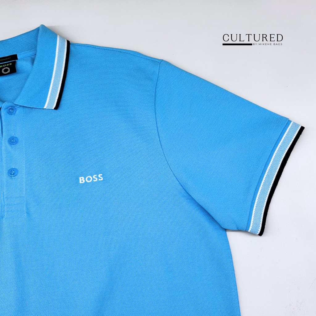 Boss Paddy Polo Shirt in Blue