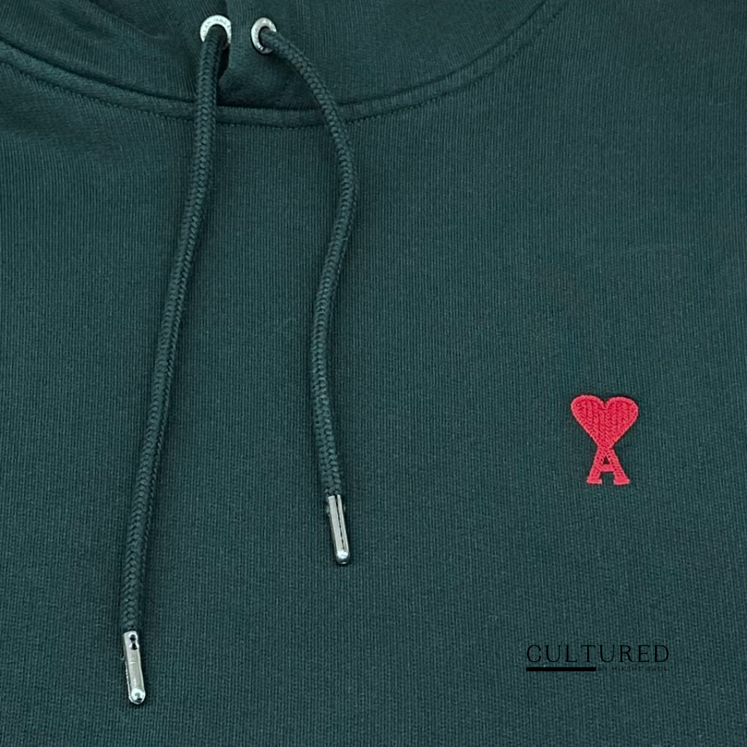 Ami De Coeur Hoodie in Evergreen