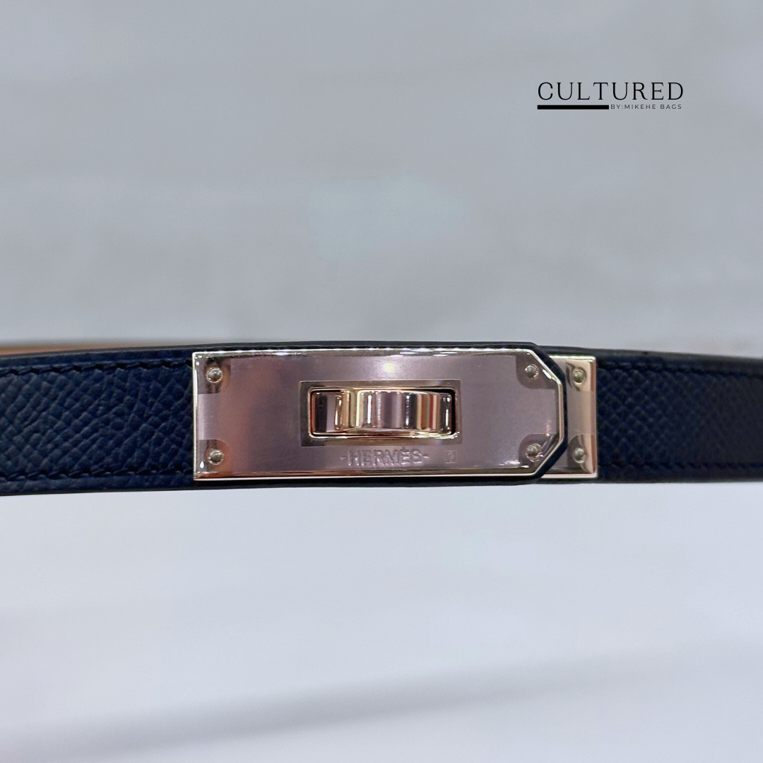 Hermès Kelly Belt in Black