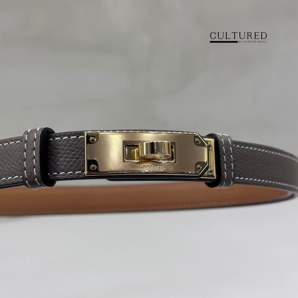 Hermès Kelly Belt in Etoupe