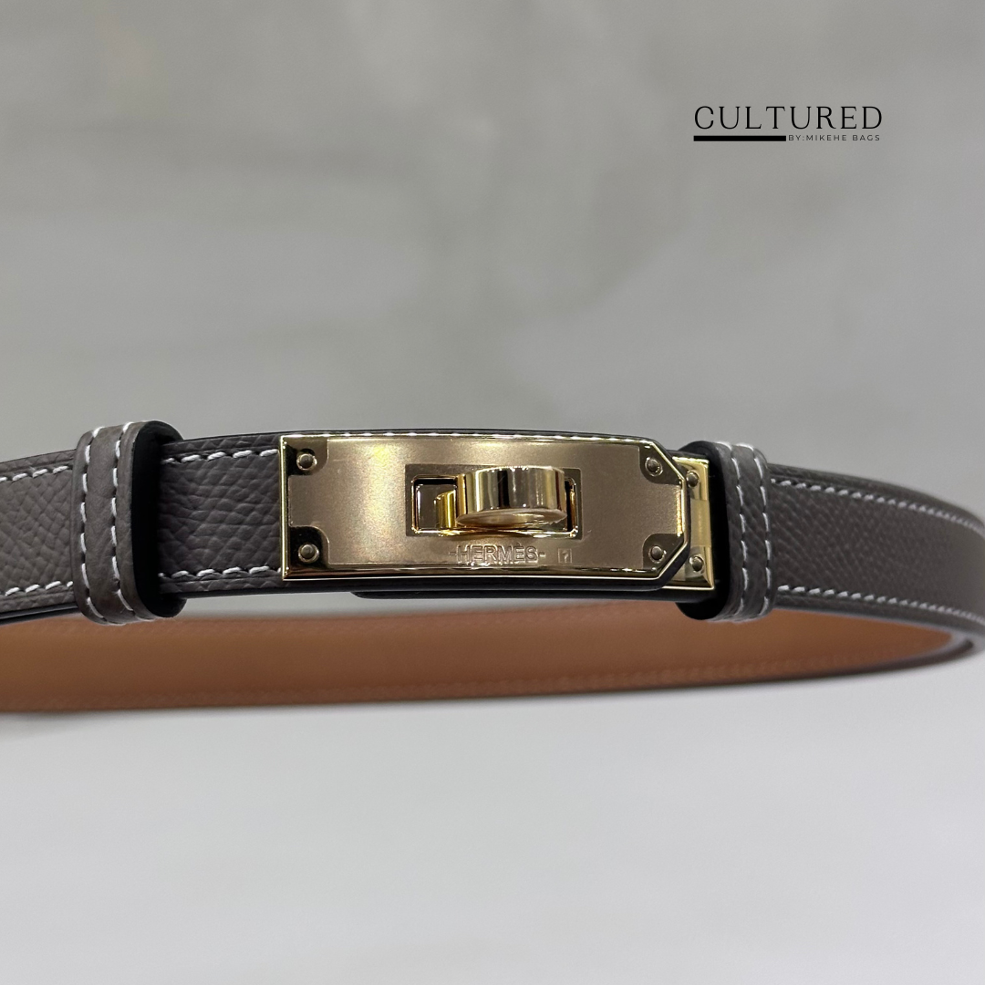 Hermès Kelly Belt in Etoupe