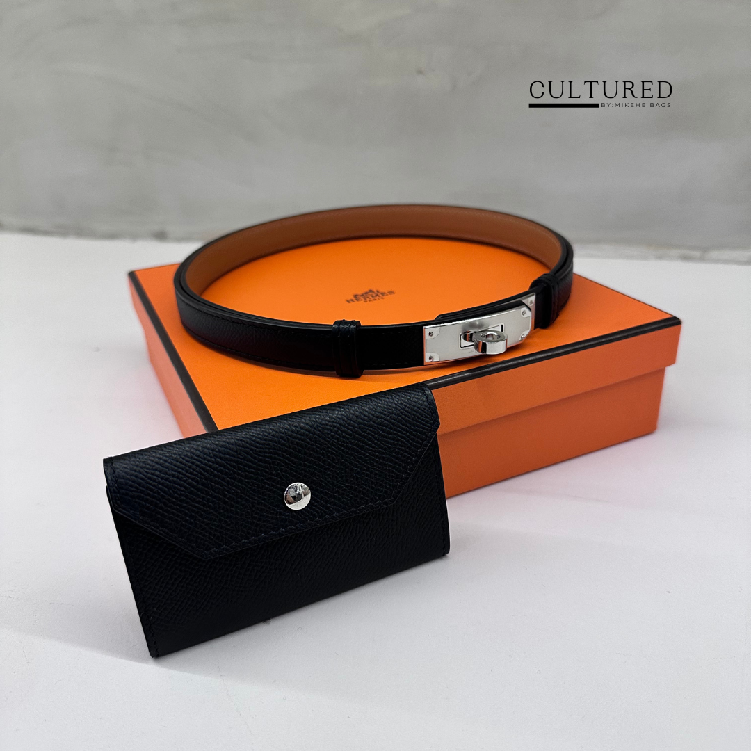 Hermès Kelly Pocket Belt in Black