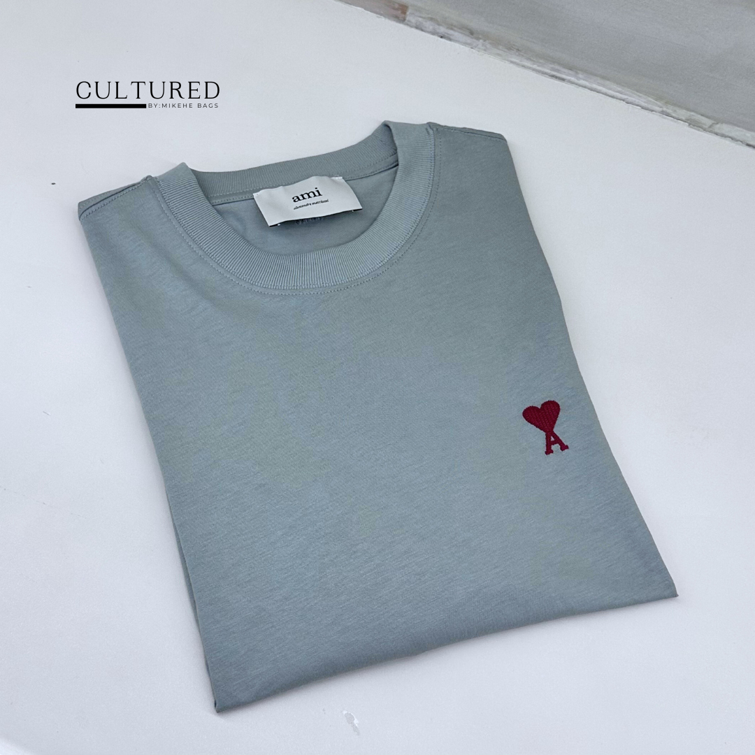 Ami De Coeur T-Shirt in Clay Blue