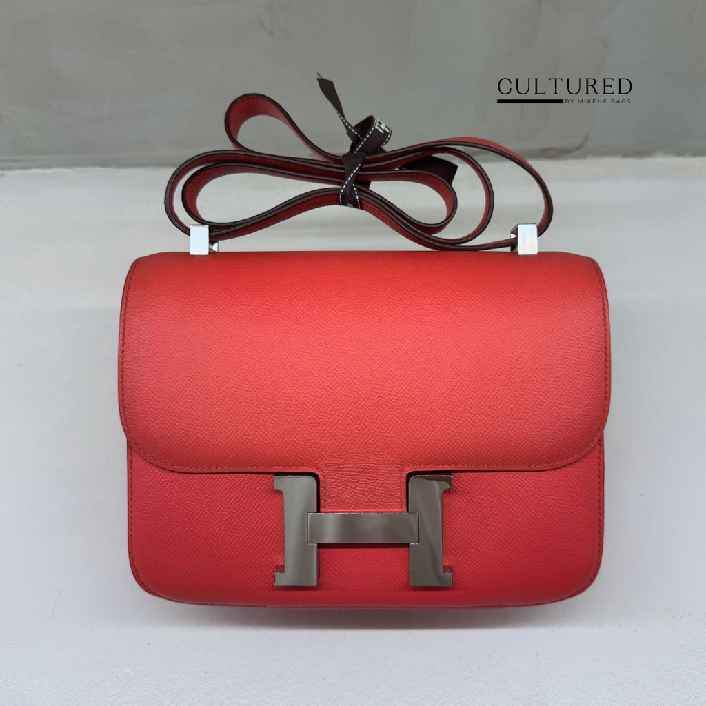 Hermès Constance 24 in Bougainvillea