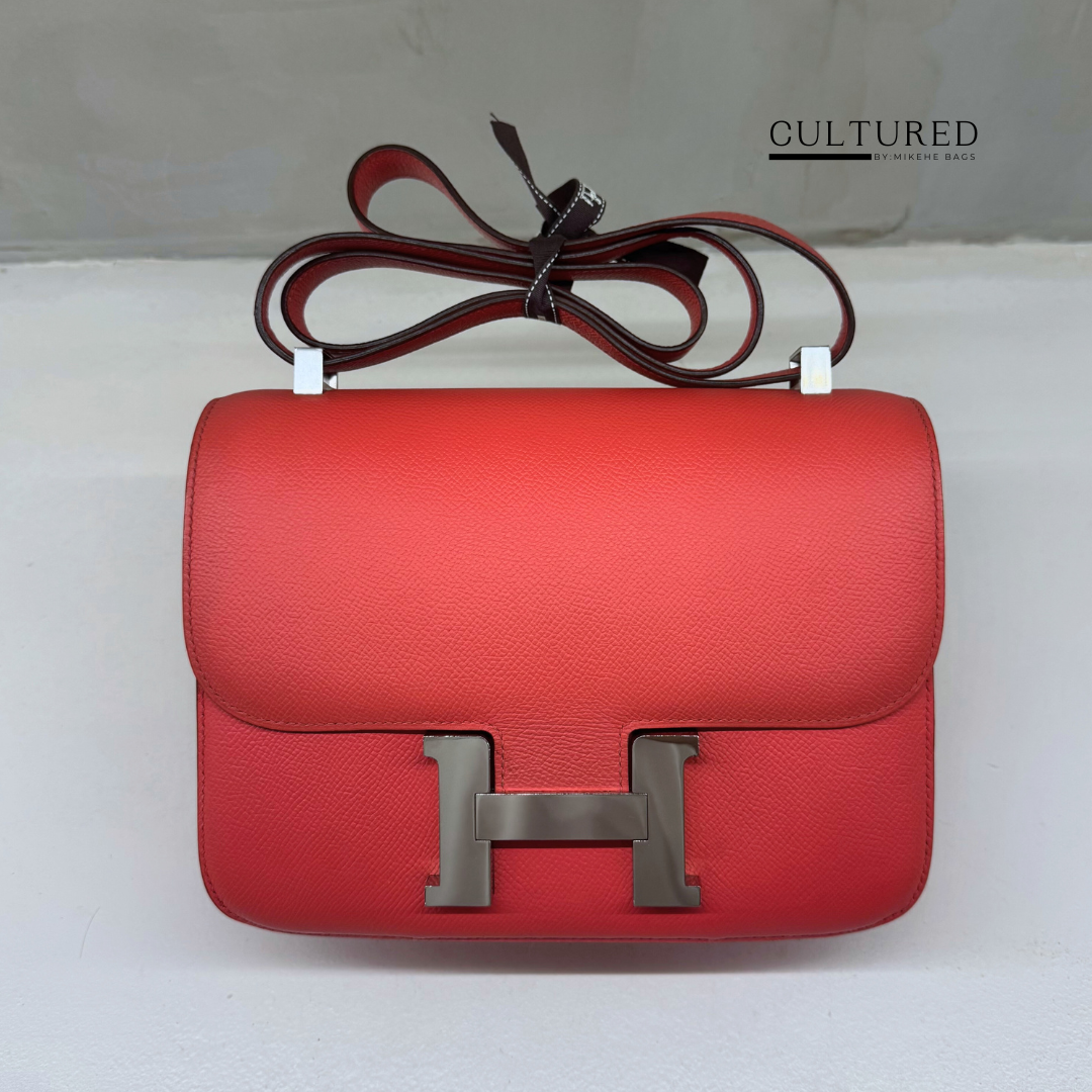 Hermès Constance 24 in Bougainvillea