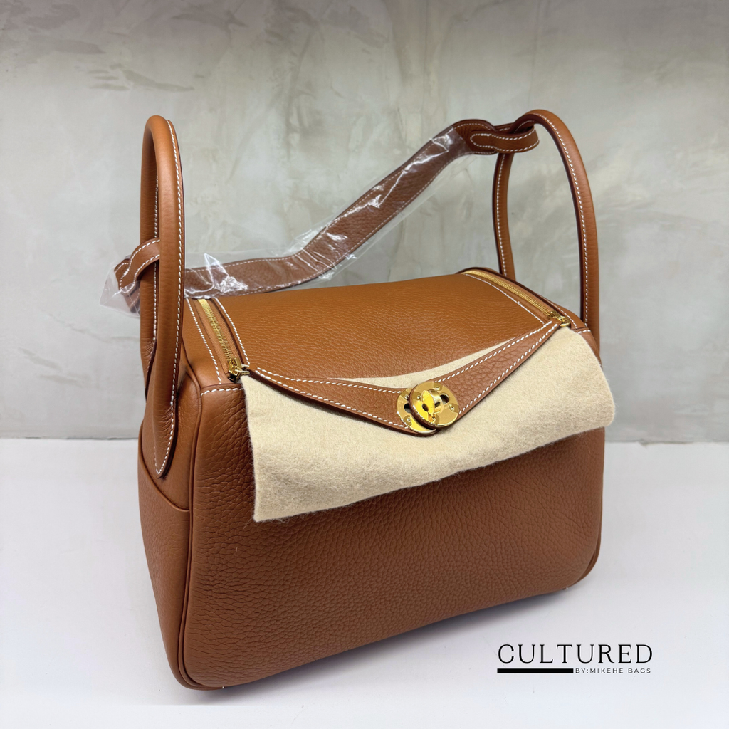 Hermès Lindy 26 in Gold