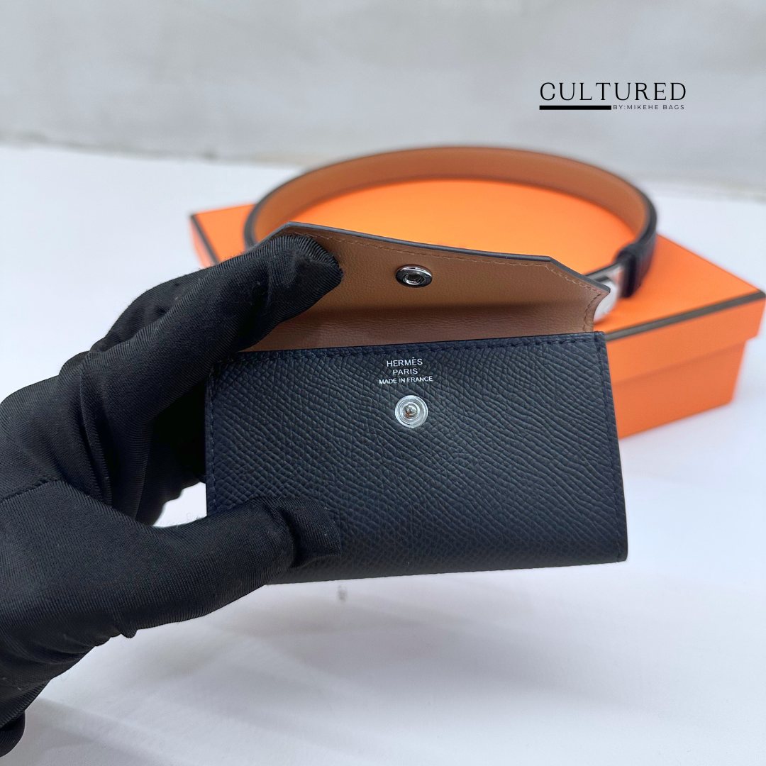 Hermès Kelly Pocket Belt in Black