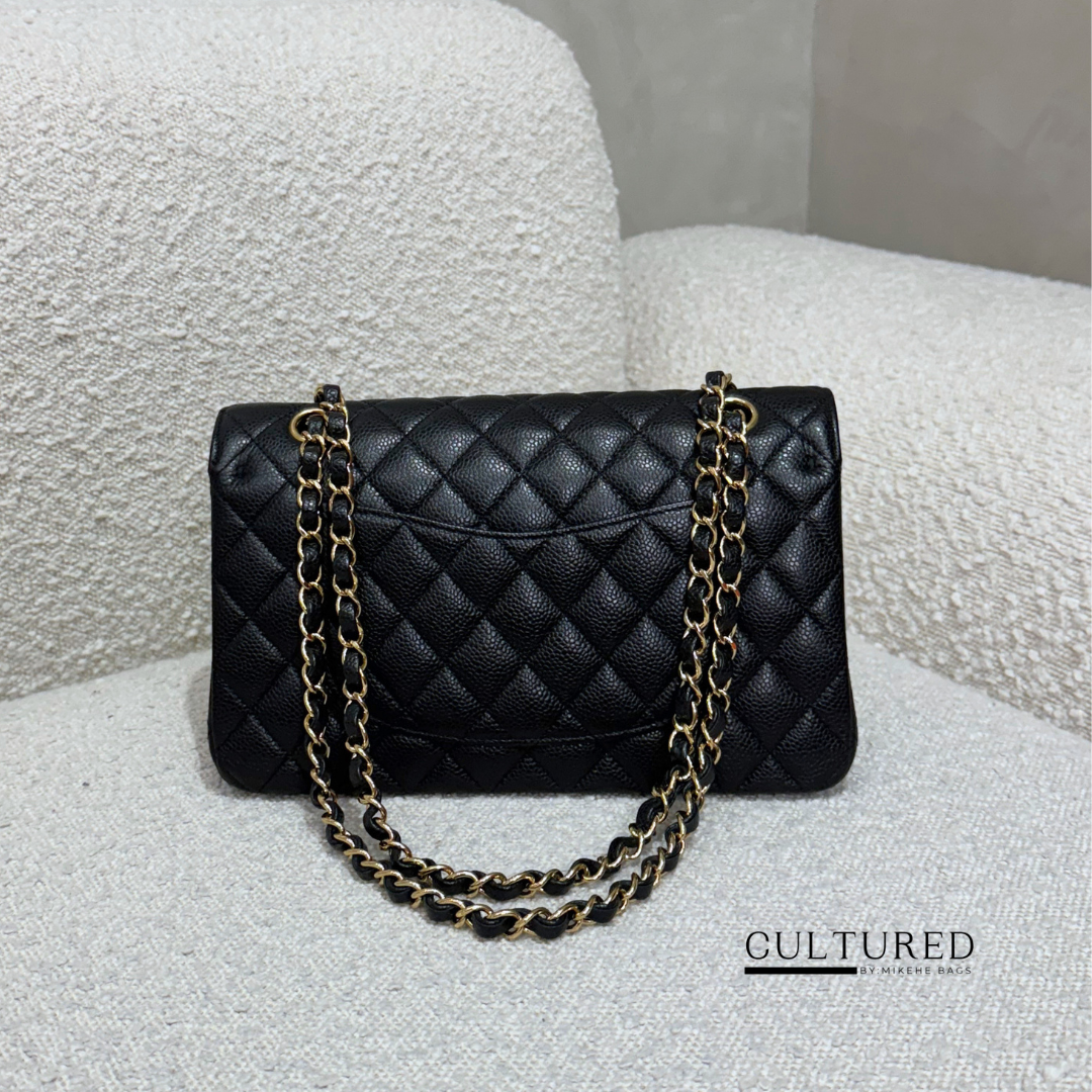 Chanel Medium Flap in Black Caviar