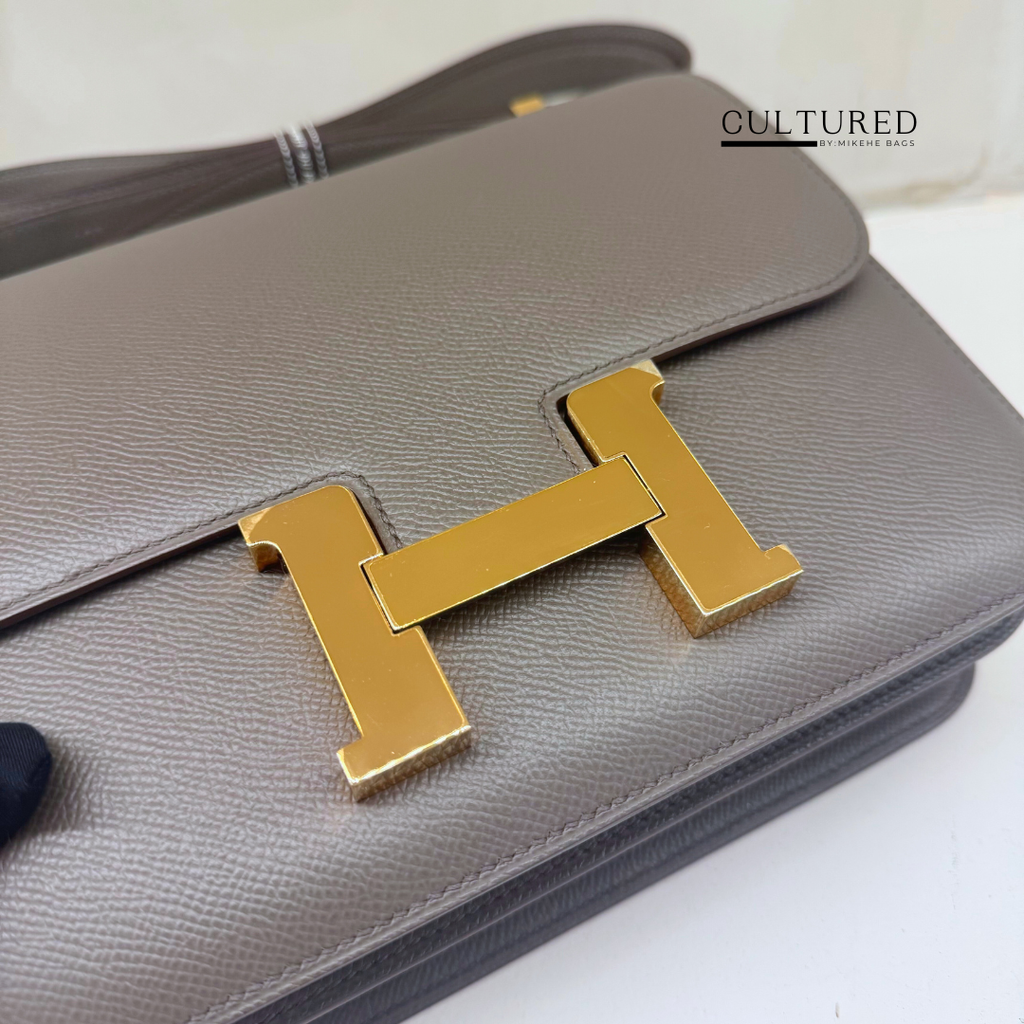 Hermès Constance 24 in Etain