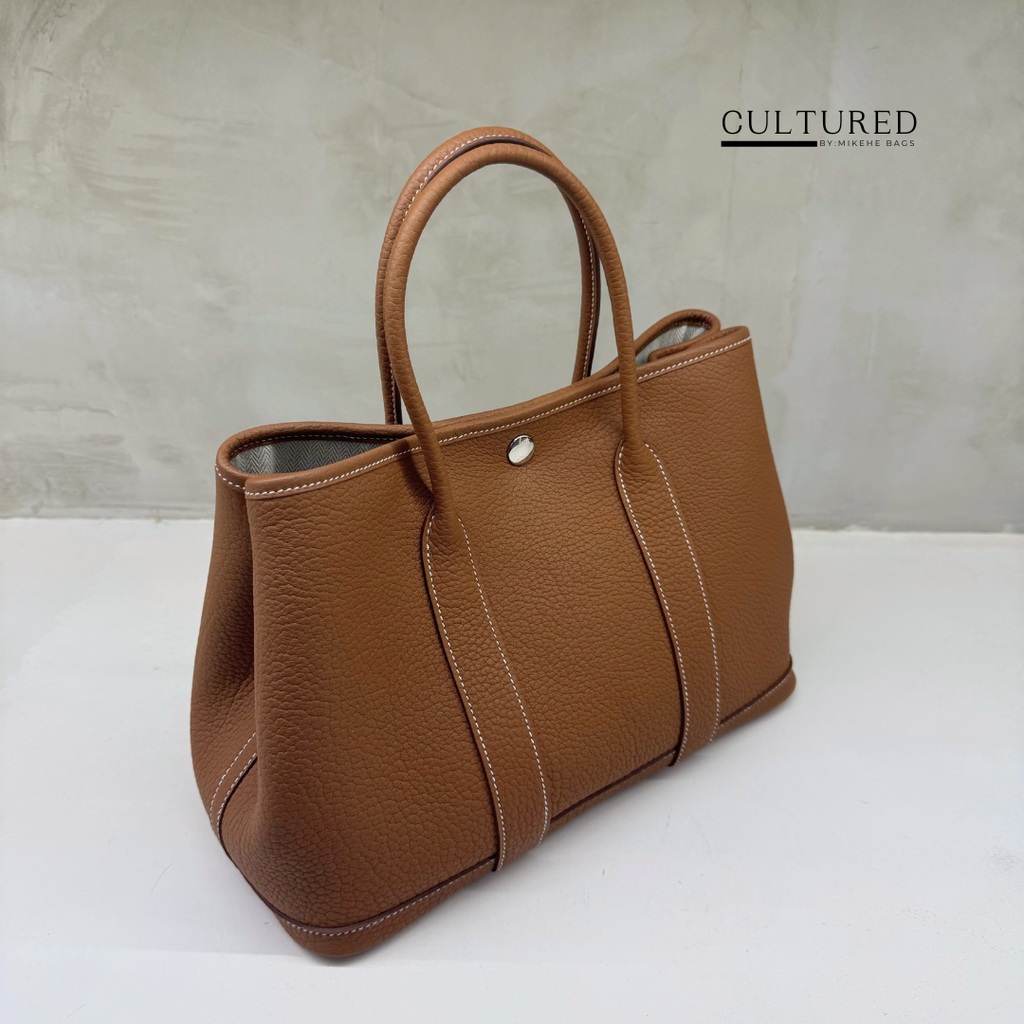 Hermès Garden Party 30 in Gold