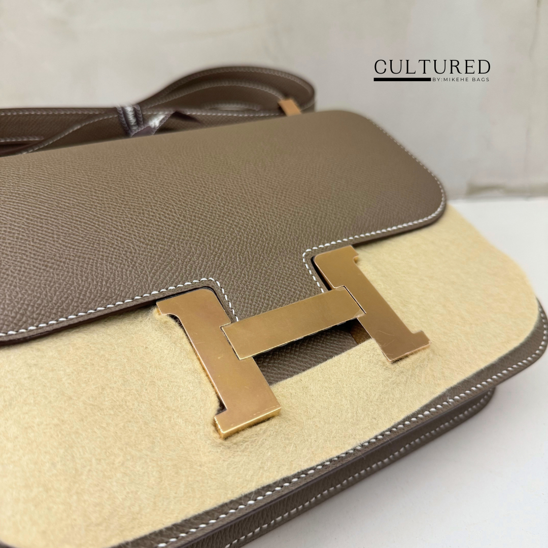 Hermès Constance 1-24 in Etoupe