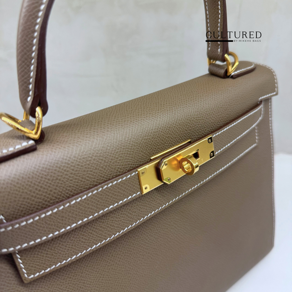 Hermès Kelly 28 in Etoupe