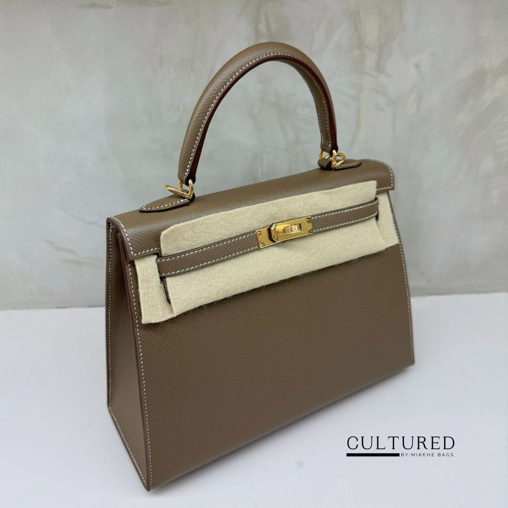 Hermès Kelly 25 in Etoupe