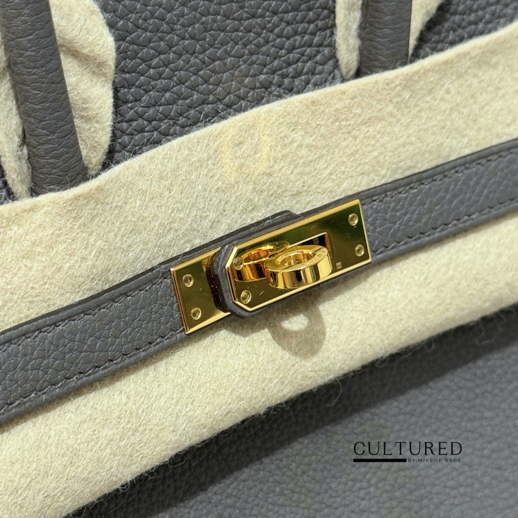 Hermès Birkin 25 in Etain