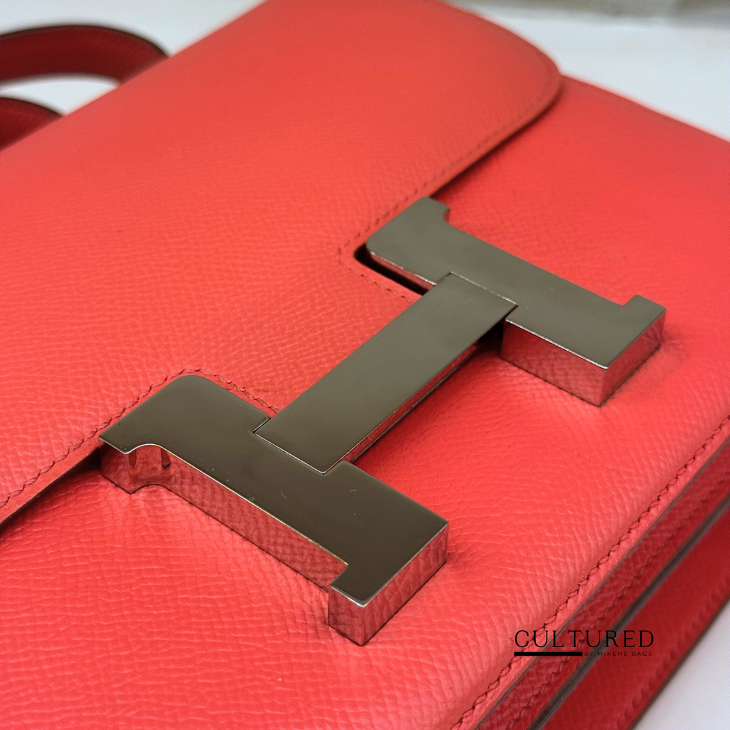 Hermès Constance 24 in Bougainvillea