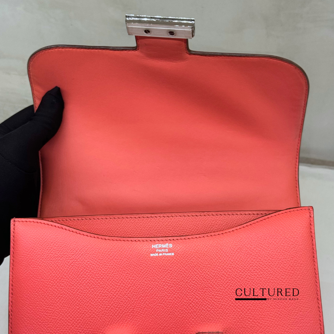 Hermès Constance 24 in Bougainvillea