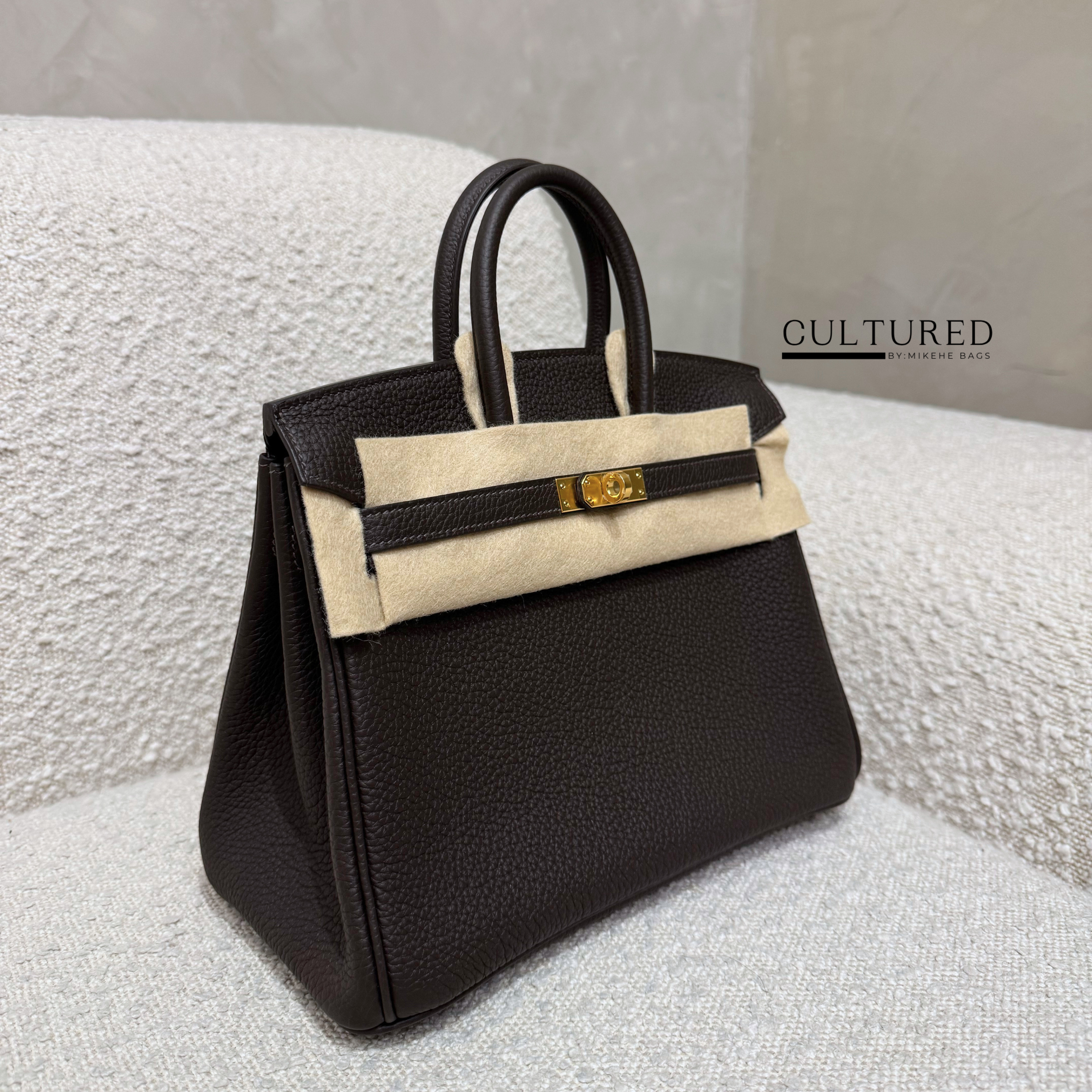Hermès Birkin 25 in Bai Brun
