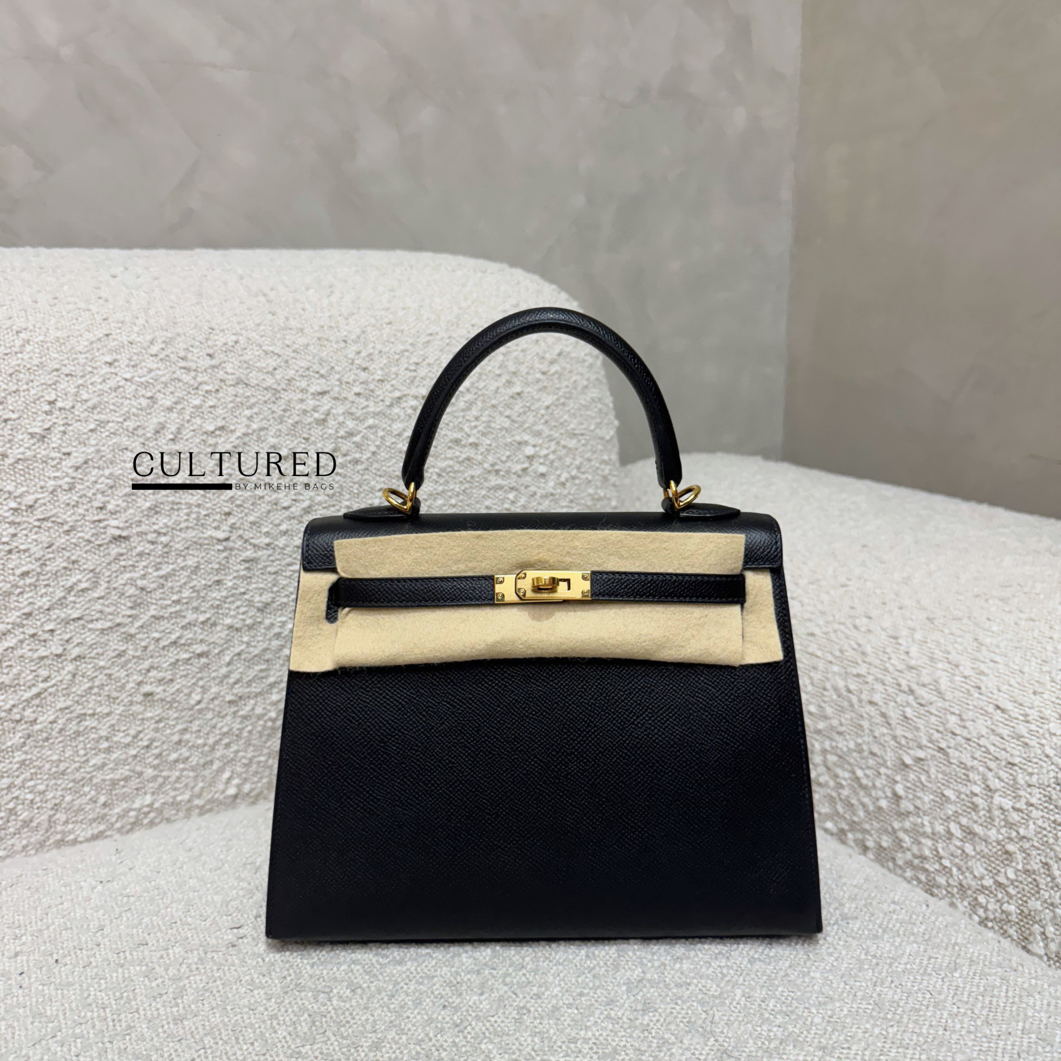 Hermès Kelly 25 in Black