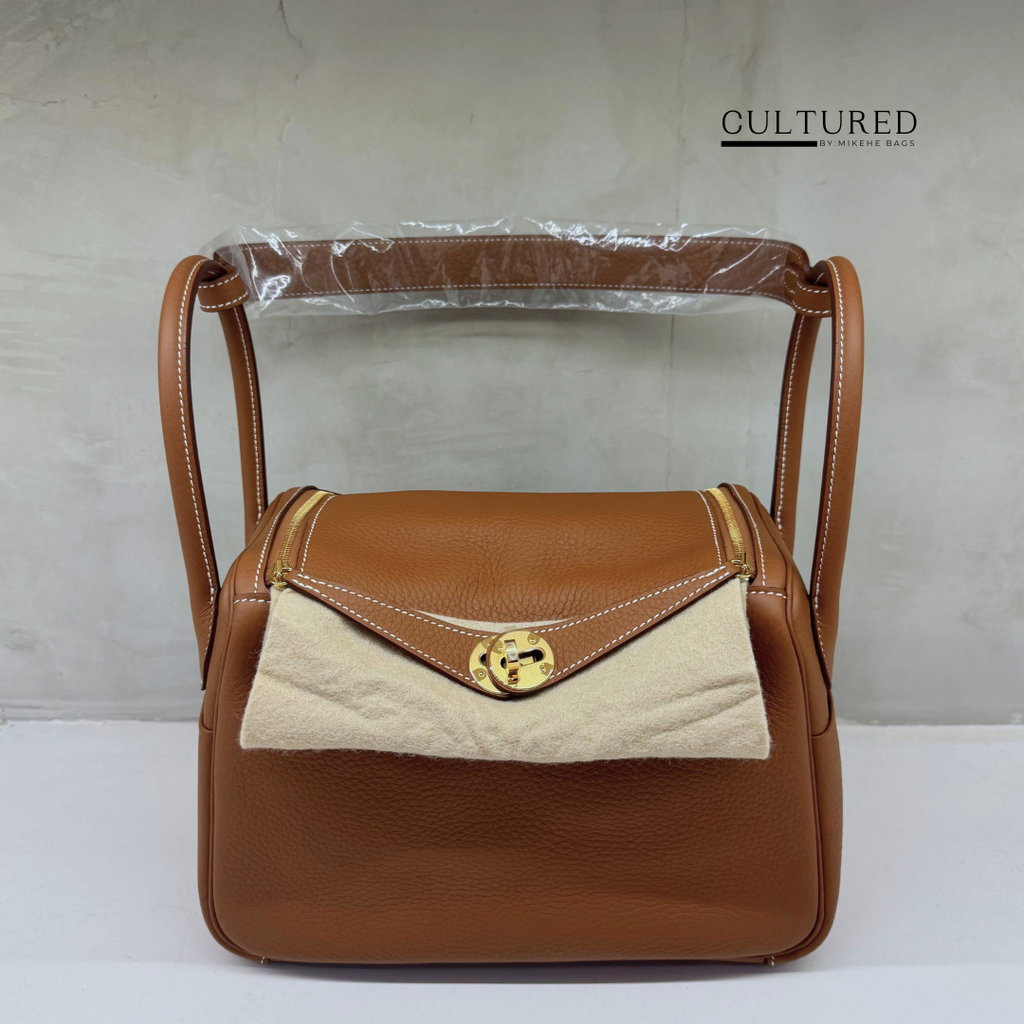 Hermès Lindy 26 in Gold on Gold