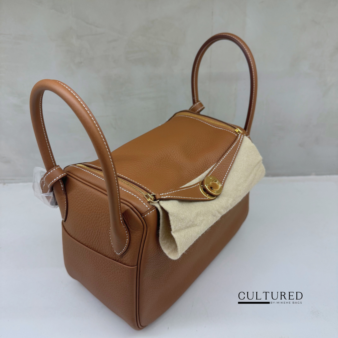 Hermès Lindy 26 in Gold on Gold