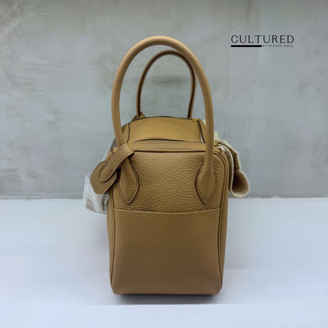 Hermès Lindy 26 in Biscuit