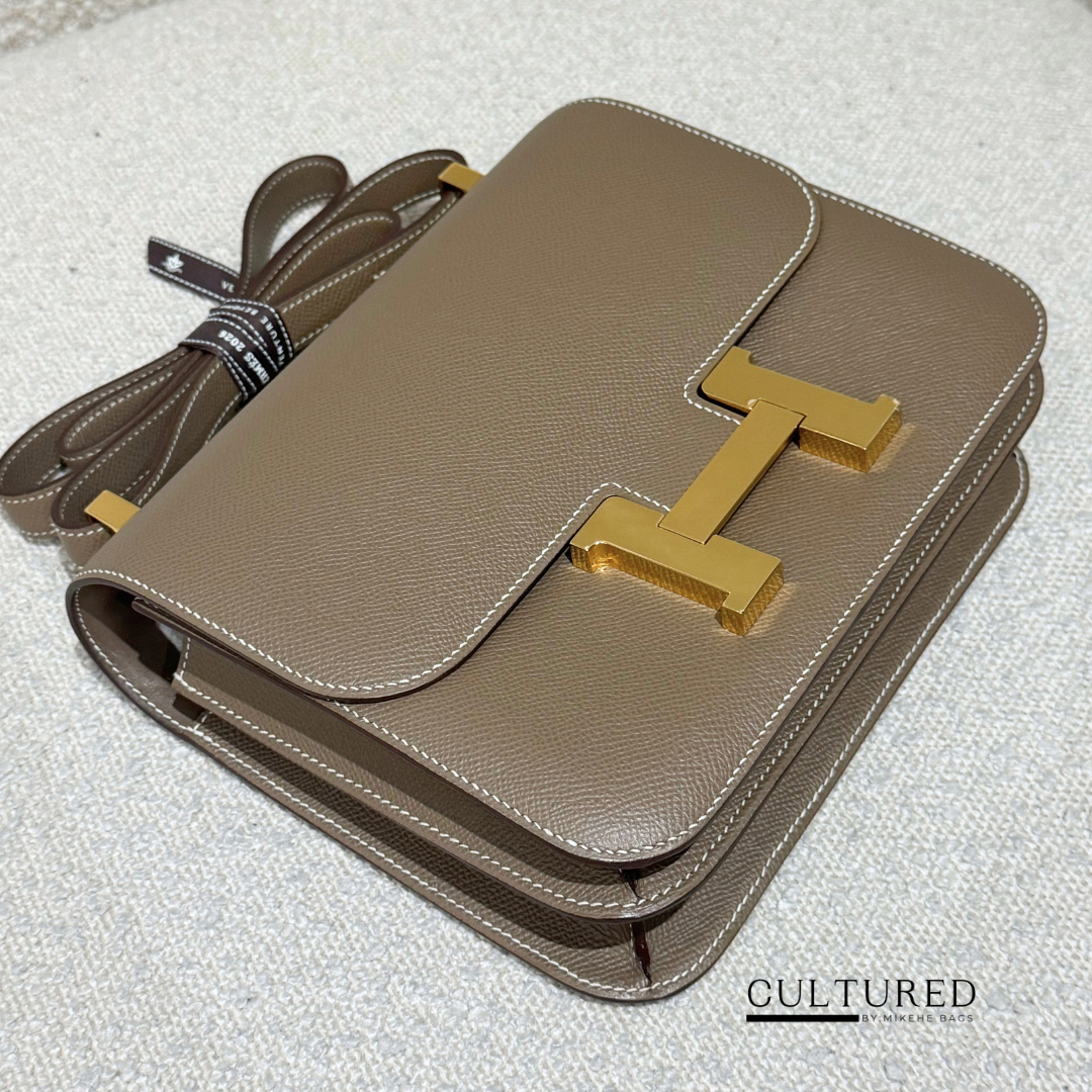 Hermès Constance 24 in Etoupe