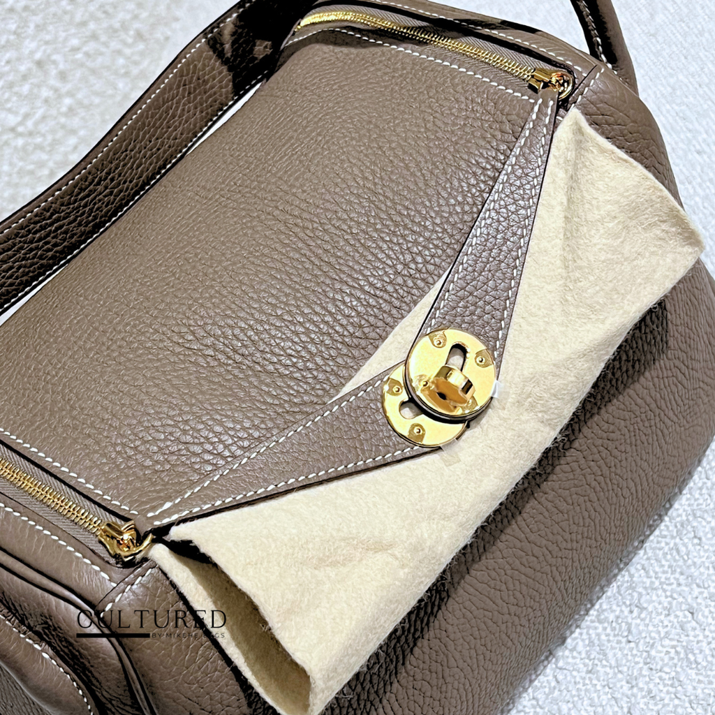 Hermès Lindy 26 in Etoupe