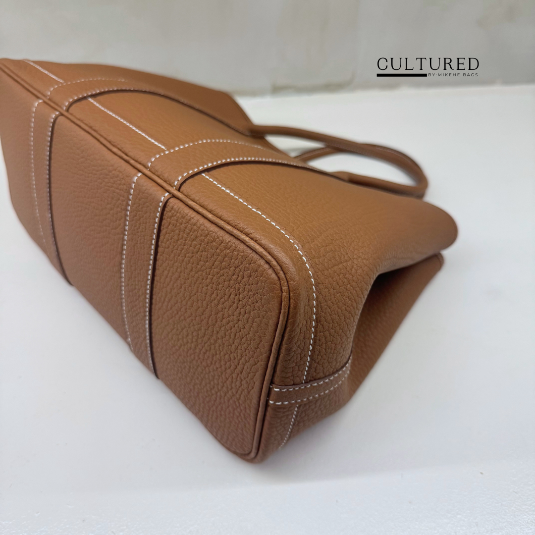 Hermès Garden Party 30 in Gold