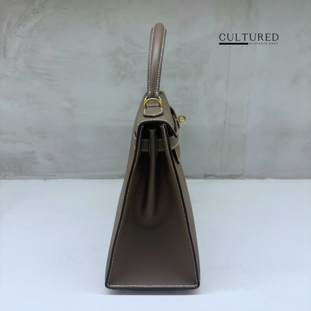 Hermès Kelly 28 in Etoupe