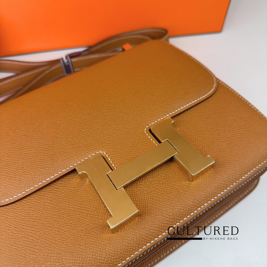 Hermès Constance 24 in Gold