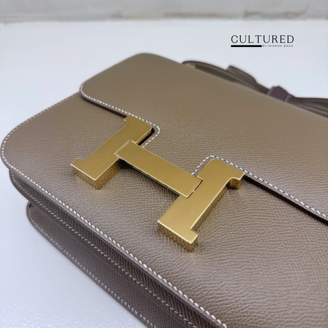 Hermès Constance 24 in Etoupe