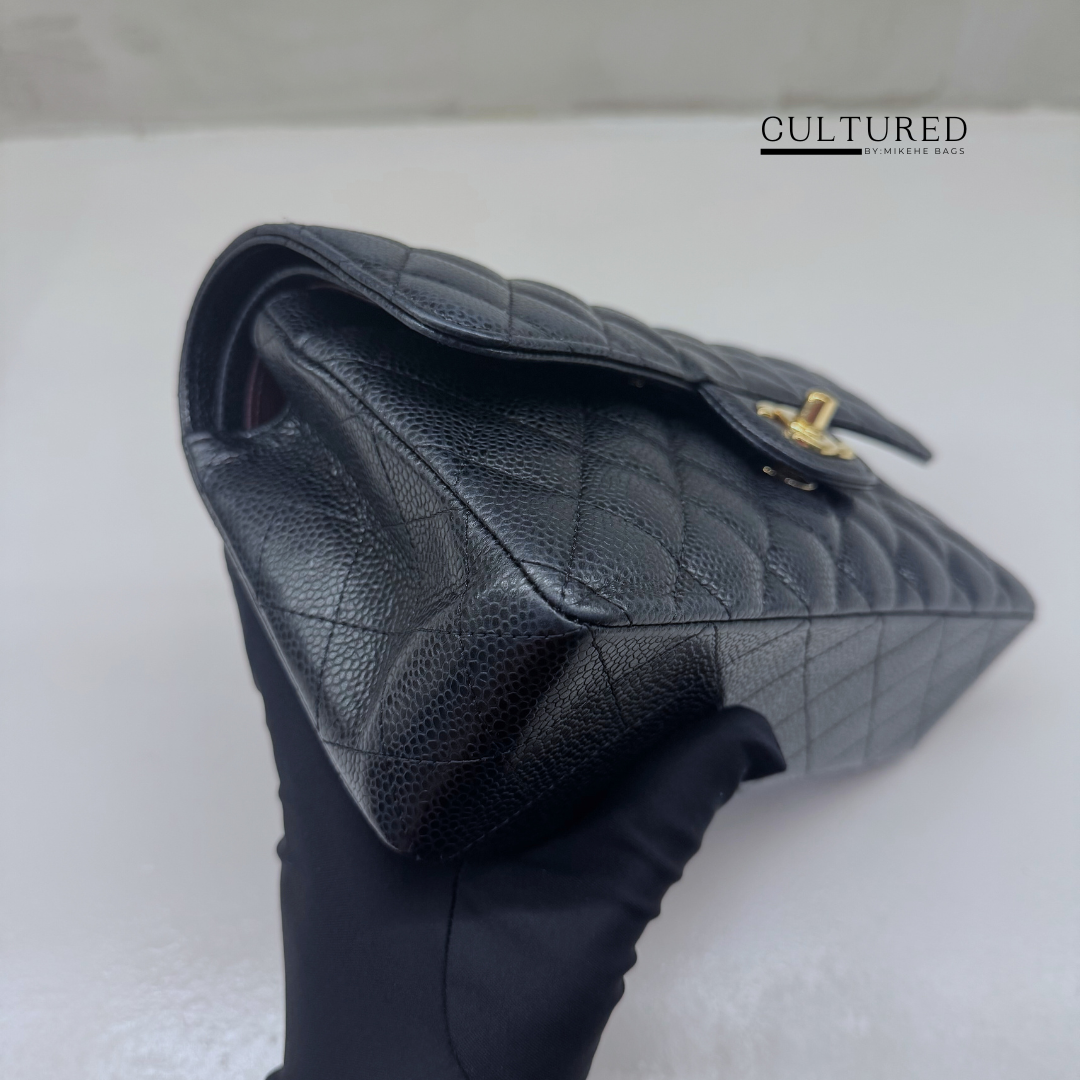 Chanel Classic Small Flap in Black Caviar